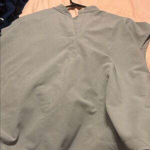 Figs Technical Collection Gray Top